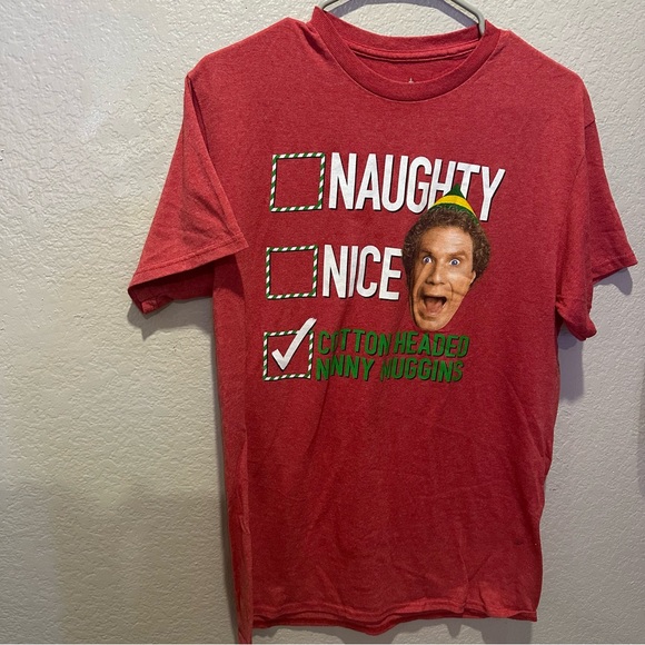Other - Men’s Christmas elf shirt size medium